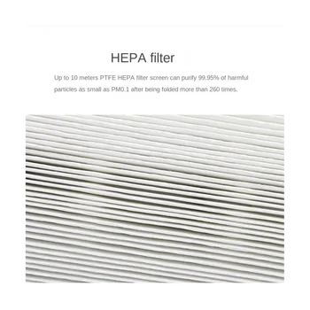 1 Пара фильтров с активированным углем для очистителя HP04 HP05 TP04 TP05 DP04 Замена тканевого фильтра HEPA-A