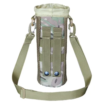 1 шт., многоцелевая сумка для бутылки с водой на открытом воздухе, тактическая сумка для воды на открытом воздухе, дорожная сумка для пеших прогулок, сумка для термоса