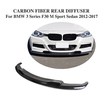 M3 F30 Диффузор Переднего бампера из Углеродного волокна для BMW 3 Серии 320i 325i 328i 335i F30 M Sport Седан Только 4-Дверный 2012-2017