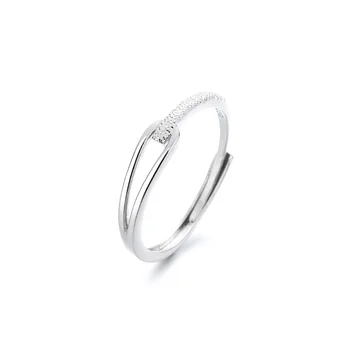 Кольца в Корейском стиле серебристого цвета, шлифовальные кольца для женщин, Детские модные украшения для девочек, Студенческая свадьба, подарок для Помолвки anillos mujer