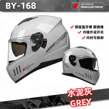 Новейший мужской шлем для мотокросса Capacete Full face, одобренный для бездорожья в горошек, мотоциклетный шлем для взрослых, защитный шлем